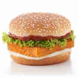 Spicy paneer burger