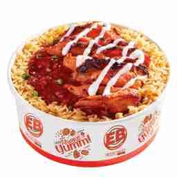 Grilled chicken rice bowl