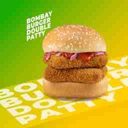 Bombay burger double patty