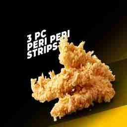3pc peri peri chicken strips
