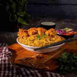 Crispy Chicken Wings Rice Bowl