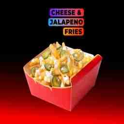 Cheese jalapeno fries