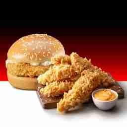 Crispy chicken & 6pc tender box