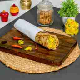 Masala aloo jumbo roll