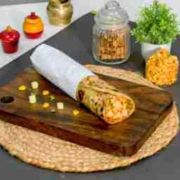 Paneer & corn jumbo roll
