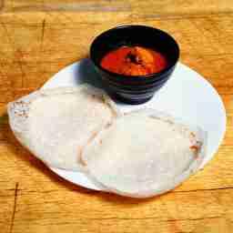 Appam+chicken