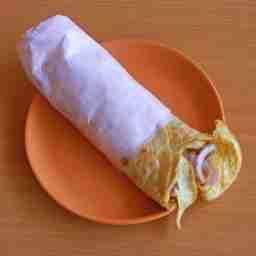 Chapati Egg Roll