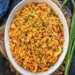 Egg Schezwan Fried Rice