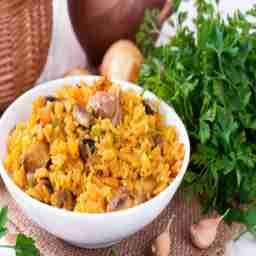 Mushroom Biryani