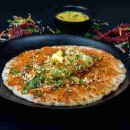 Open Butter Masala Dosa
