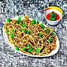 Chicken Butter Garlic Fried Noodles
