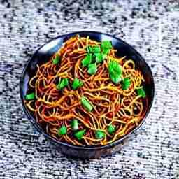 Chicken Chilli Garlic Fried Noodles