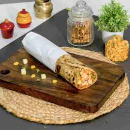 Paneer & corn jumbo roll