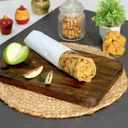 Achari aloo jumbo roll