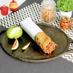 Achari chicken jumbo roll