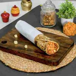Paneer bhurji jumbo roll