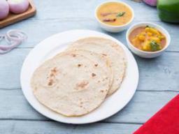 Whole Wheat Phulka (Roti) Aloo Sabji 4Pcs