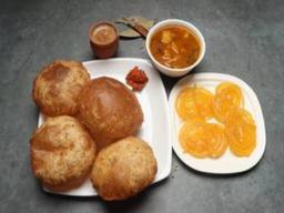 Puri Sabji With Jalebi