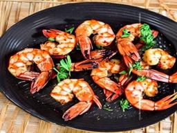 Prawns Black Pepper Corn (Dry)