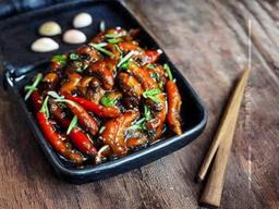 Chilli Mushroom (Dry)