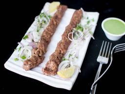Beef Irani Sheek Kebab Plate (2 Skewers;sticks)