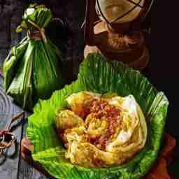 Prawns Kizhi Parotta