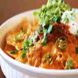 Supreme Cheesy Nachos