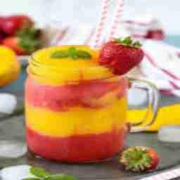 Mango Strawberry Mocktail