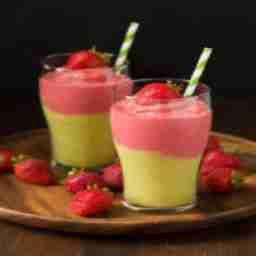 Strawberry Avocado Mocktail
