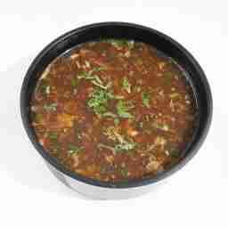 Lemon coriander chicken soup