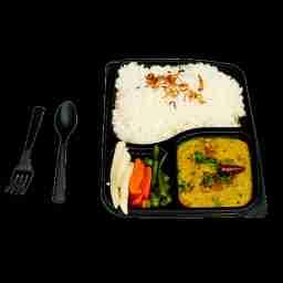 Ghee rice with dal fry