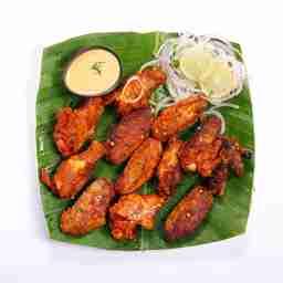 Fiery chicken wings