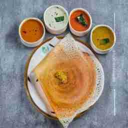 Rava Podi Masala Dosa