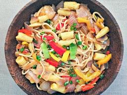 Baby Corn Noodles