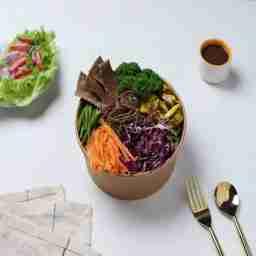 Asian Chicken Bowl (low Fat & High Calcium)