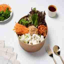 Vegan Kimchi Bowl (pro-biotics,boost Metabolism,vitamin B6 & K)