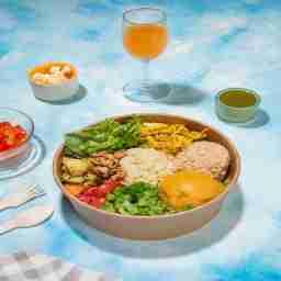 Mediterranean Pesto Chicken Bowl (essential Fatty Acids)