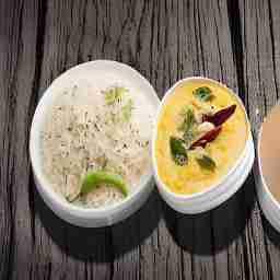 Jeera Rice With Dal Fry
