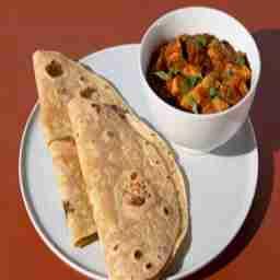 3 Chapati With Mix Veg Gravy