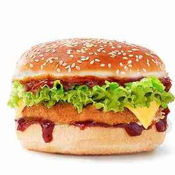 Spicy veggie burger