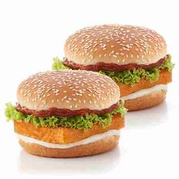Paneer burger combo (for 2)