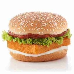 Spicy paneer burger