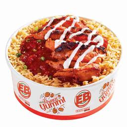 Grilled chicken rice bowl