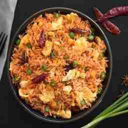 Egg Schezwan Fried Rice