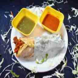 Single Egg Double Chicken Roll