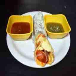 Egg with Chicken Roll