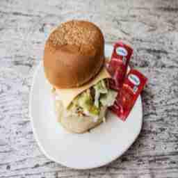 Classic Veg Burger With Cheese