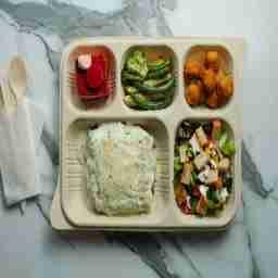 Chicken Lasagne Super Combo