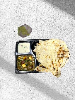Butter naan -kadai wala paneer combo