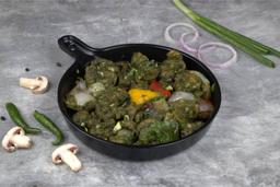 Mushroom hariyali tikka